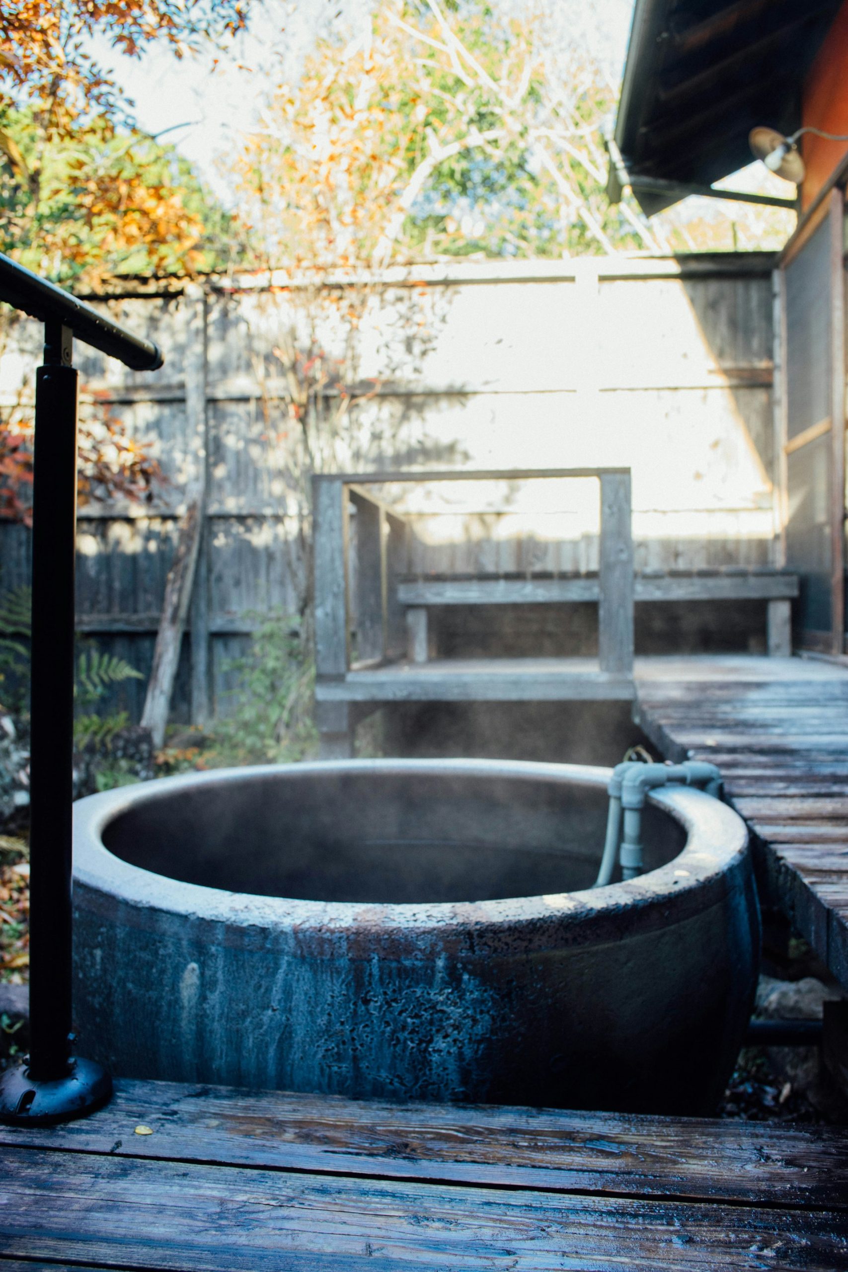Secret hot springs in Japan: traditional private bath